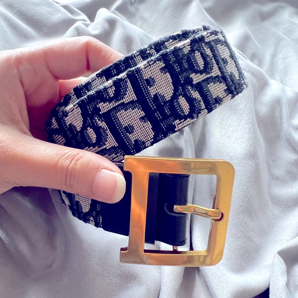 Authentic Dior belt in size small to medium